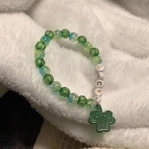 Saint Patricks day bracelet!